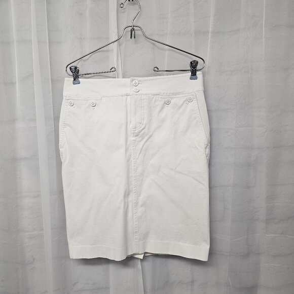 Lauren Ralph Lauren Dresses & Skirts - Lauren Ralph Lauren White Sailor Skirt Nautical 4P